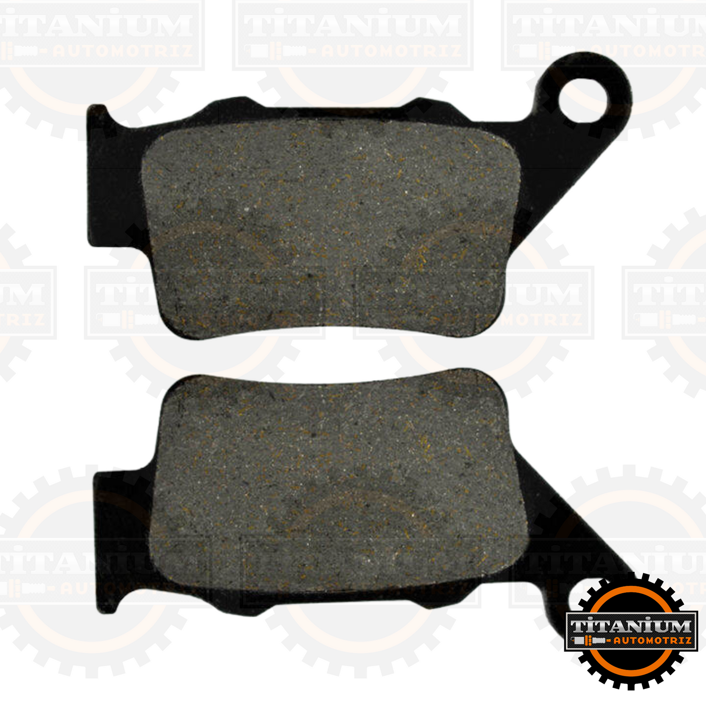 Pastillas de Freno Traseras HAO para Bajaj Pulsar NS200, mezcla con alto contenido de cobre, frenado estable y mayor durabilidad.