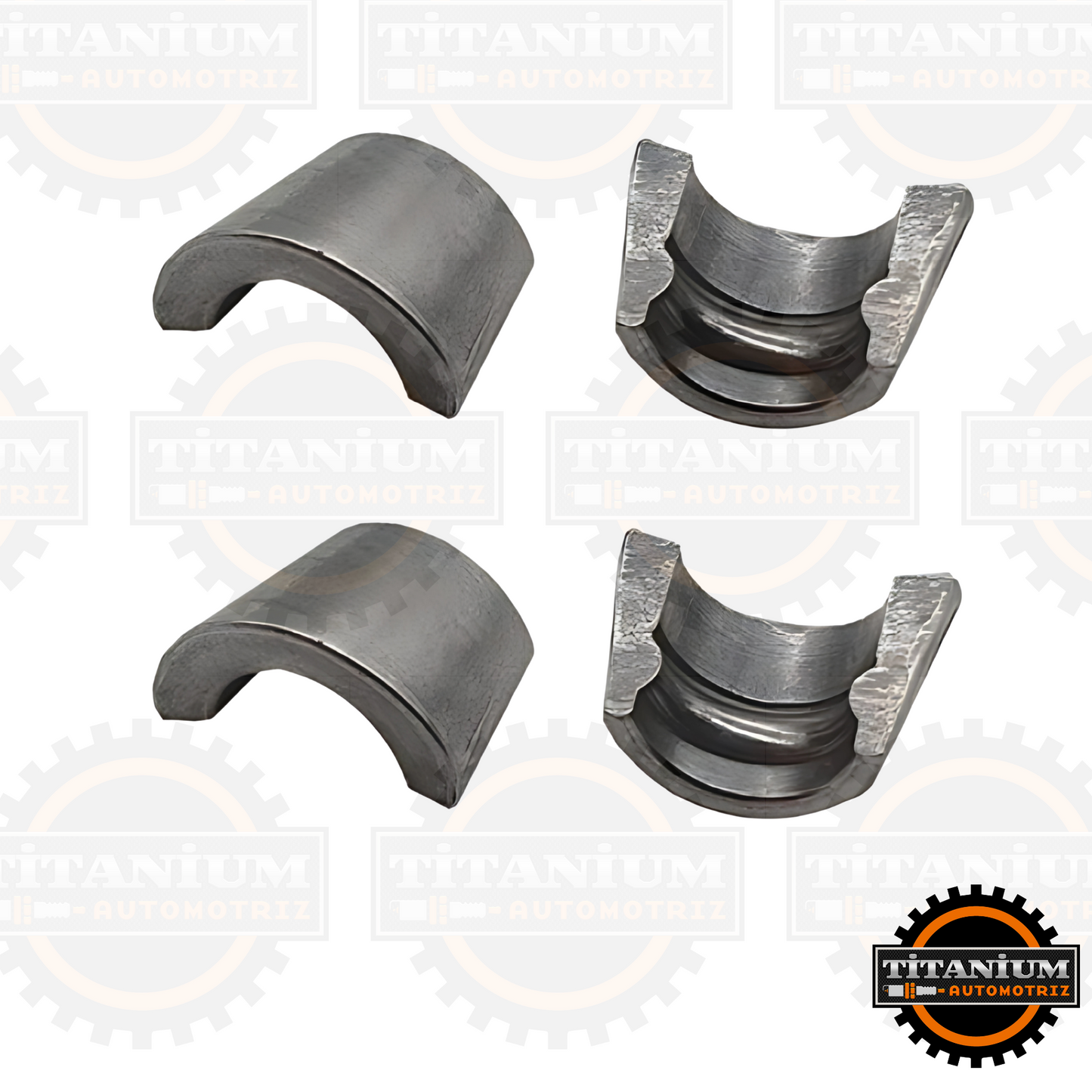 Chavetas de Válvulas de acero para motores CG125, CG150 y CG200, diseñadas para un ajuste seguro, evitando desprendimientos y garantizando durabilidad