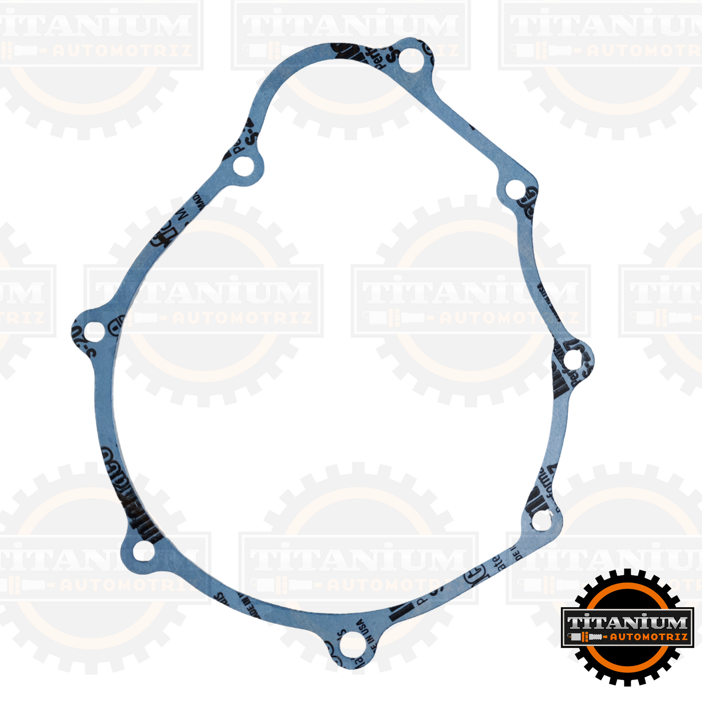 Junta de Estator Original Bajaj JA541205 para Discover 125 y Pulsar 135, sellado preciso para tapa de magneto, material resistente al calor.