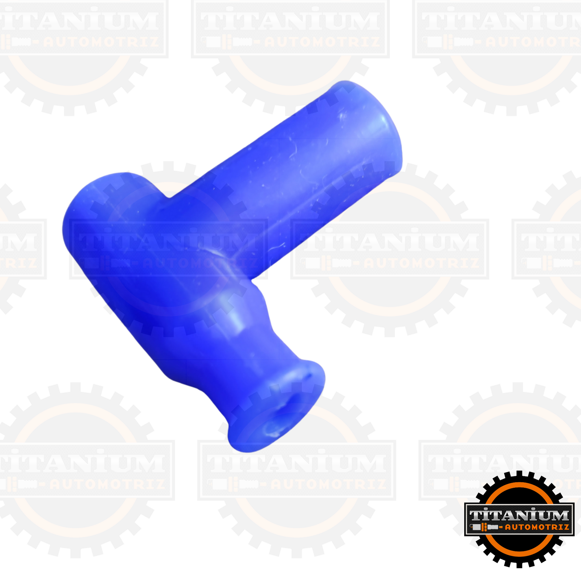 Capuchón para bujías de silicona resistente al agua y humedad, ideal para motos expuestas a la lluvia. Disponible en rojo y azul