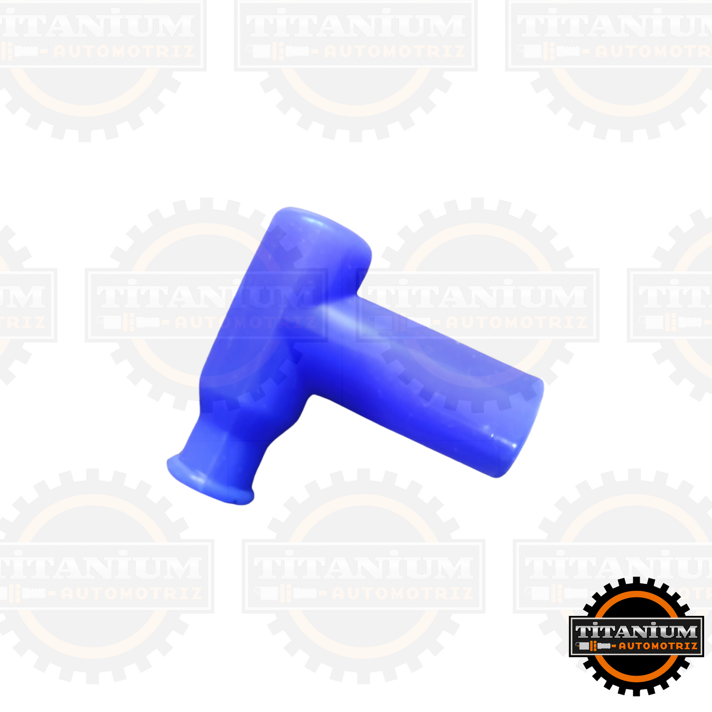 Capuchón para bujías de silicona resistente al agua y humedad, ideal para motos expuestas a la lluvia. Disponible en rojo y azul