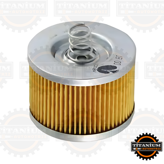 Filtro de aceite HAO para moto, compatible con Bajaj Discover 125, Pulsar 125/135 y Yamaha FZ16, ofreciendo filtración eficaz y protección al motor