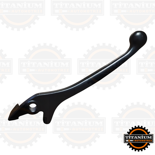 Leva de freno delantero compatible con motos Yumbo GS, Street y Fair 125, fabricada en material resistente para garantizar un frenado seguro y eficiente