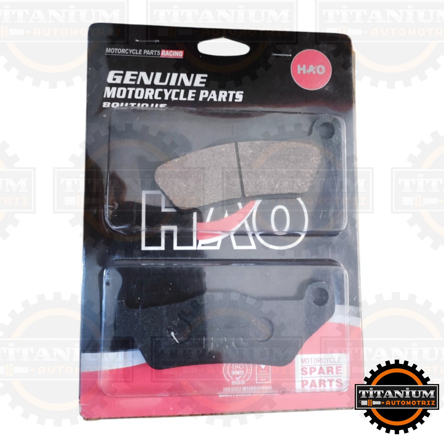 Pastillas de freno delanteras HAO de alto rendimiento, compatibles con Bajaj Pulsar, NS200, KTM Duke 200 y Yamaha FZ16, con frenado seguro y duradero