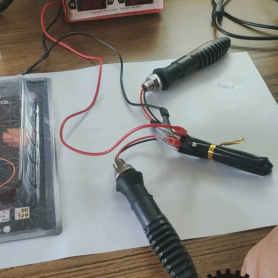 Señaleros 3 LEDs flexibles para motos, color ámbar, resistentes a impactos y vibraciones, ideales para mayor visibilidad y seguridad