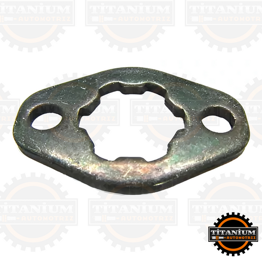 Seguro de piñón original Bajaj. Compatible con Pulsar 125/135, Discover 125 y CT125. Protege la transmisión y evita que el piñón se afloje